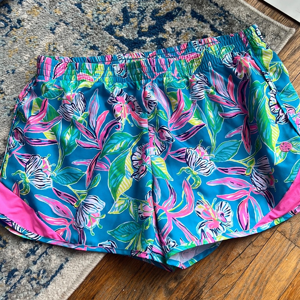 Lilly Pulitzer Luxletic gym shorts
